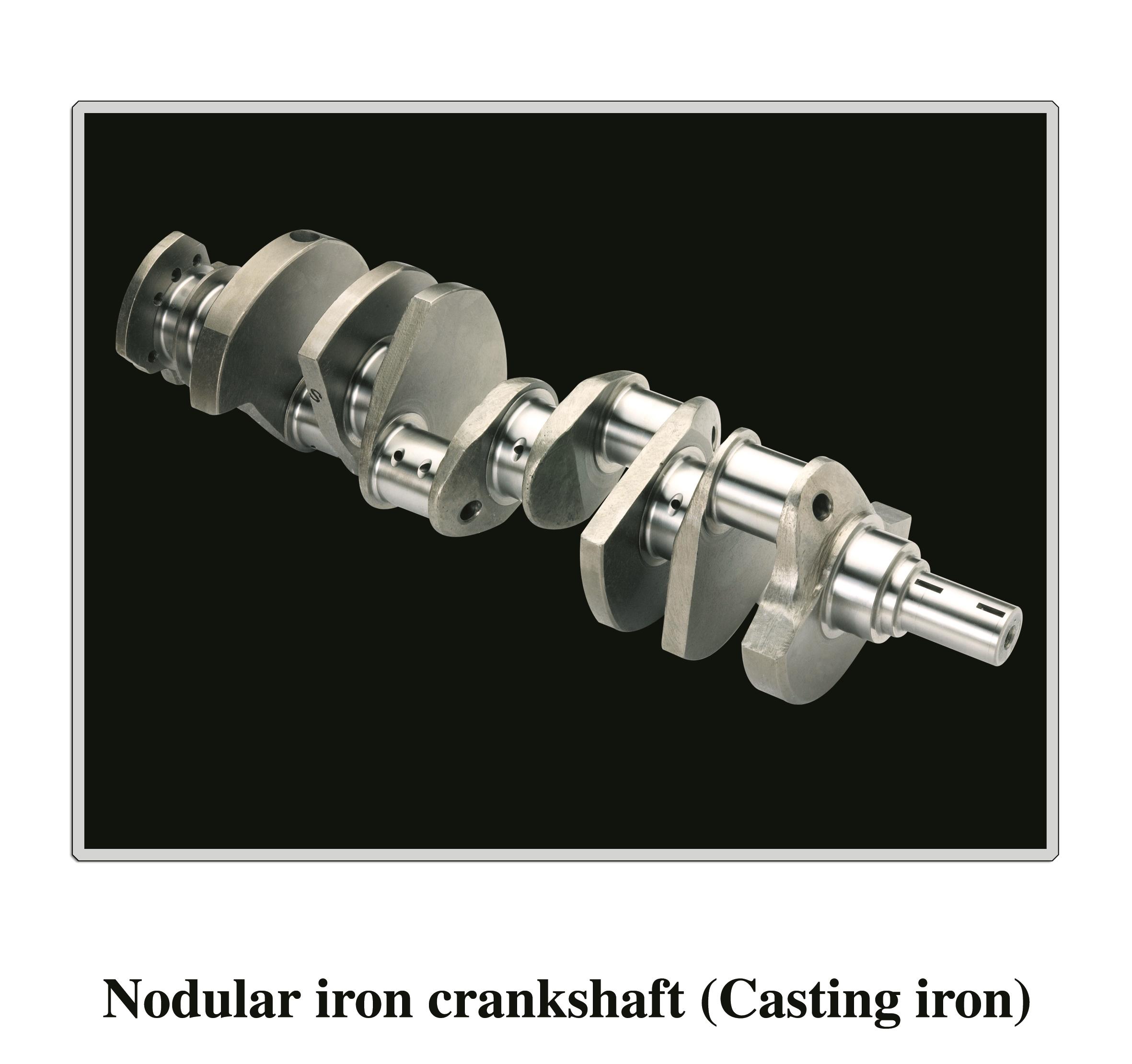 Nodular iron crankshaft (Casting iron)